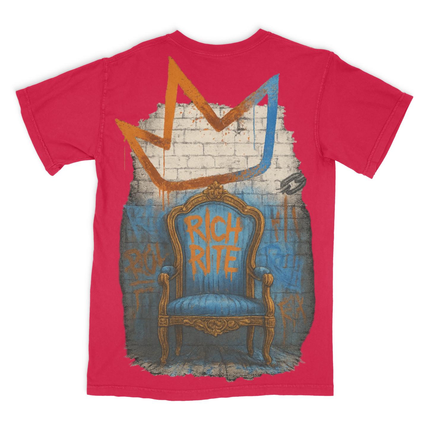 Rich Rite Crown Unisex Heavyweight Graphic T-Shirt