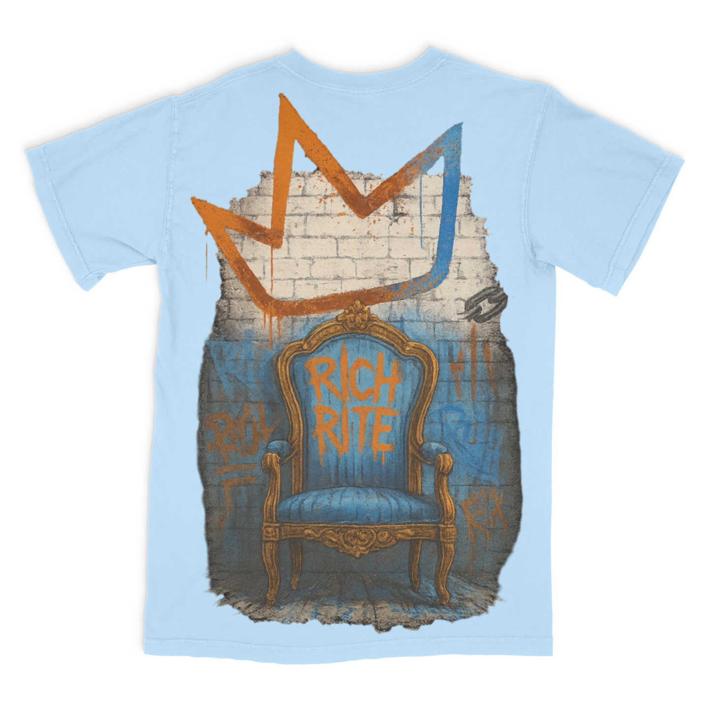 Rich Rite Crown Unisex Heavyweight Graphic T-Shirt