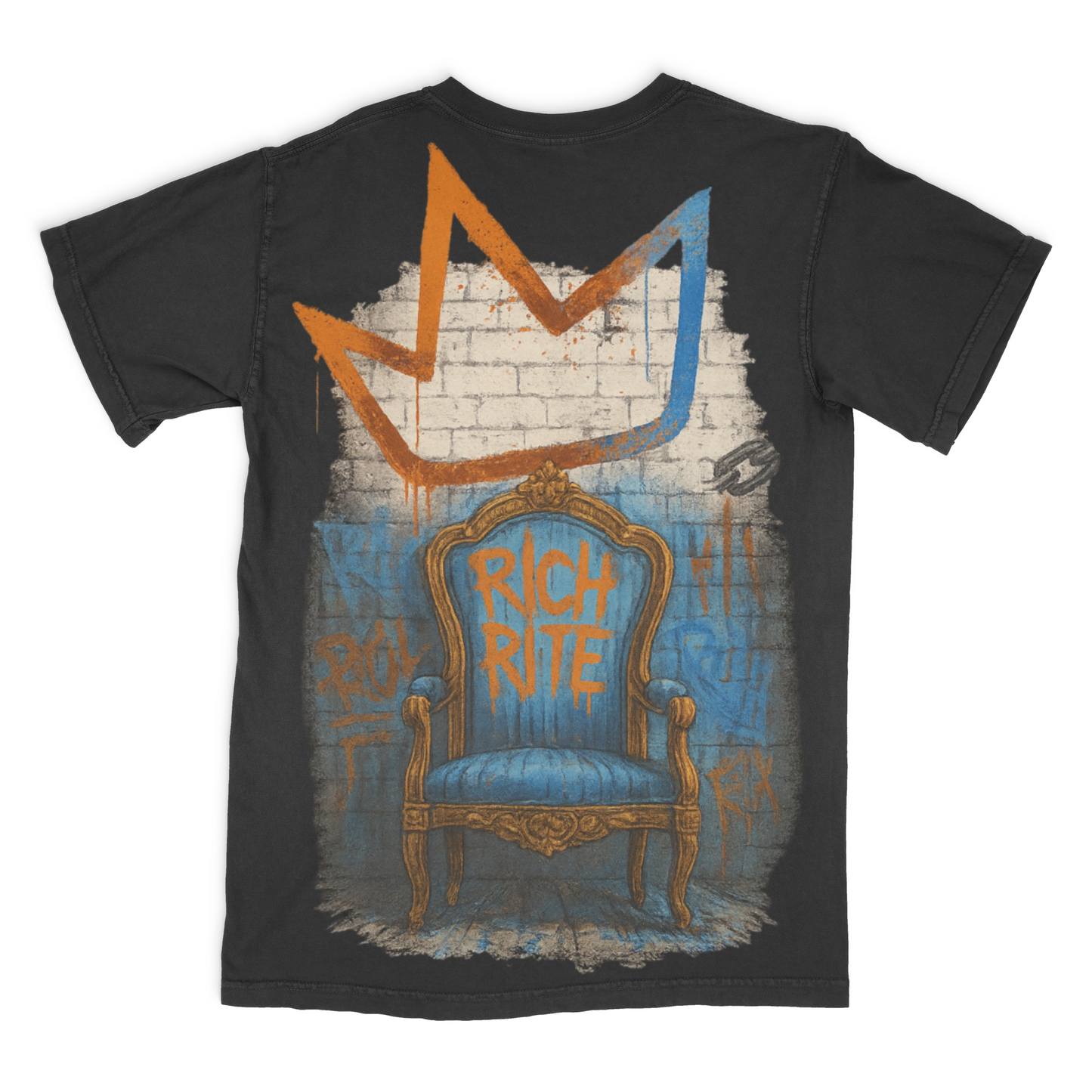 Rich Rite Crown Unisex Heavyweight Graphic T-Shirt
