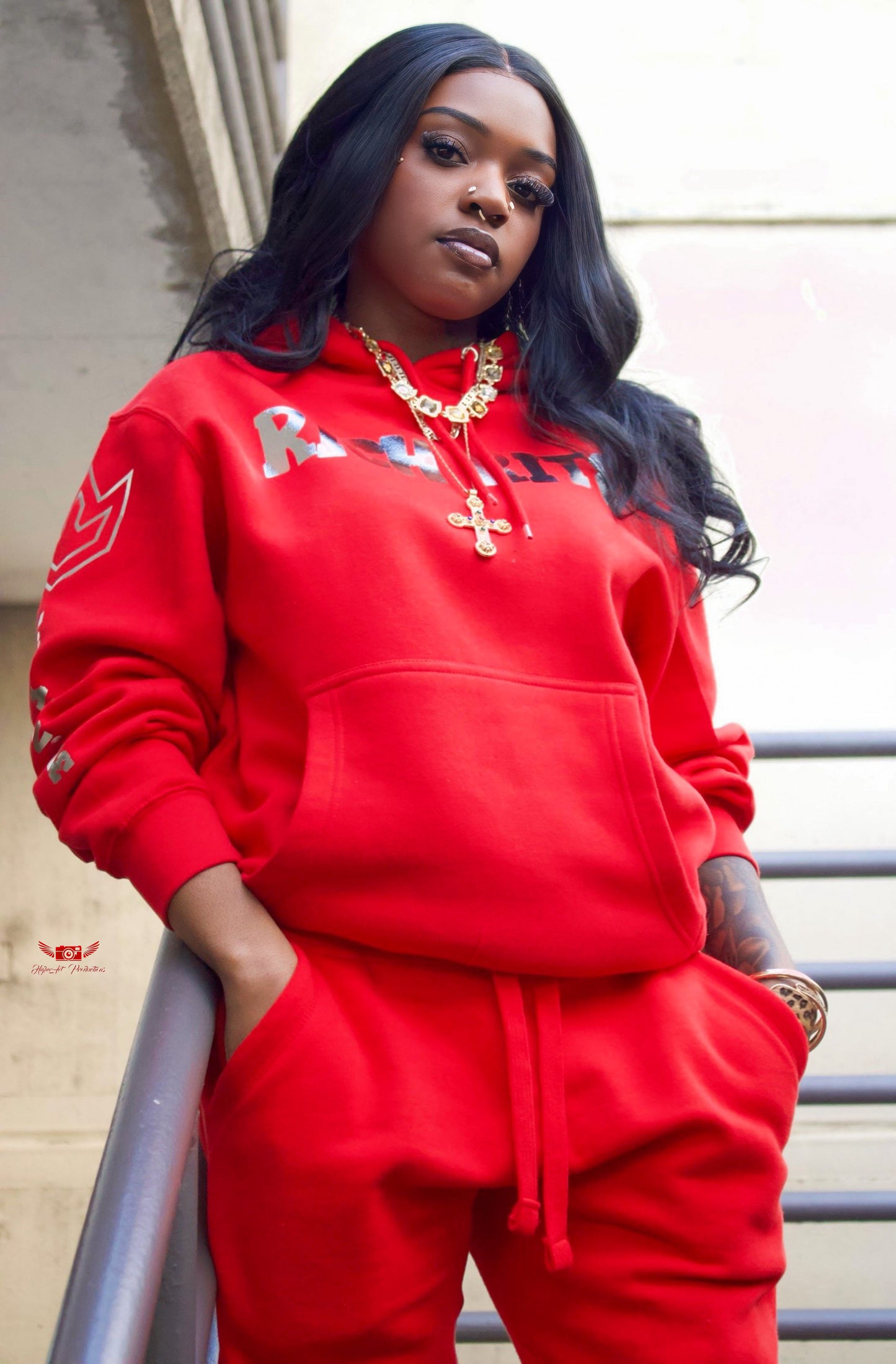 Foil Design Rich Rite We All Have The Rite Unisex Hoodie