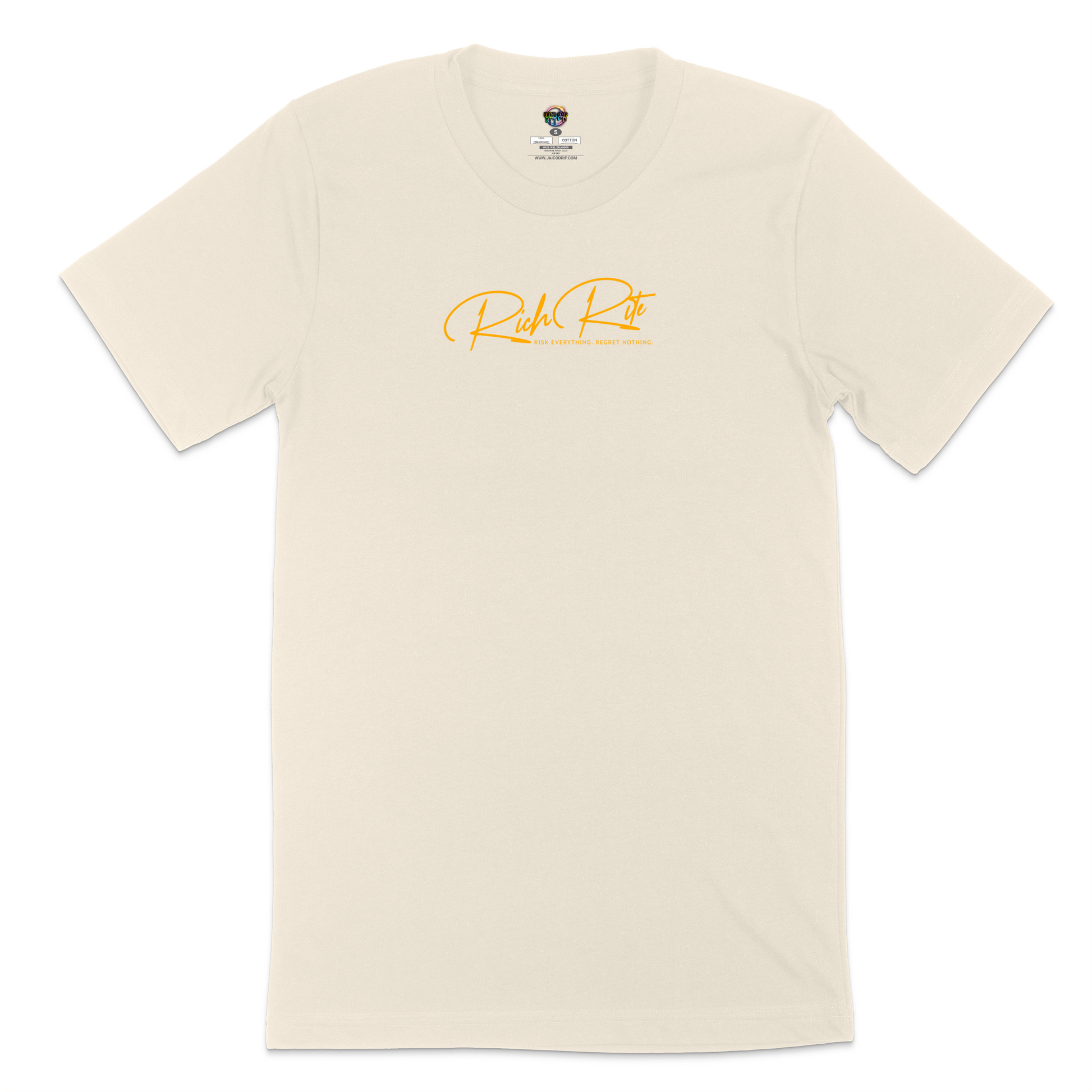 Rich Rite Risk Everything, Regret Nothing Unisex T-Shirt