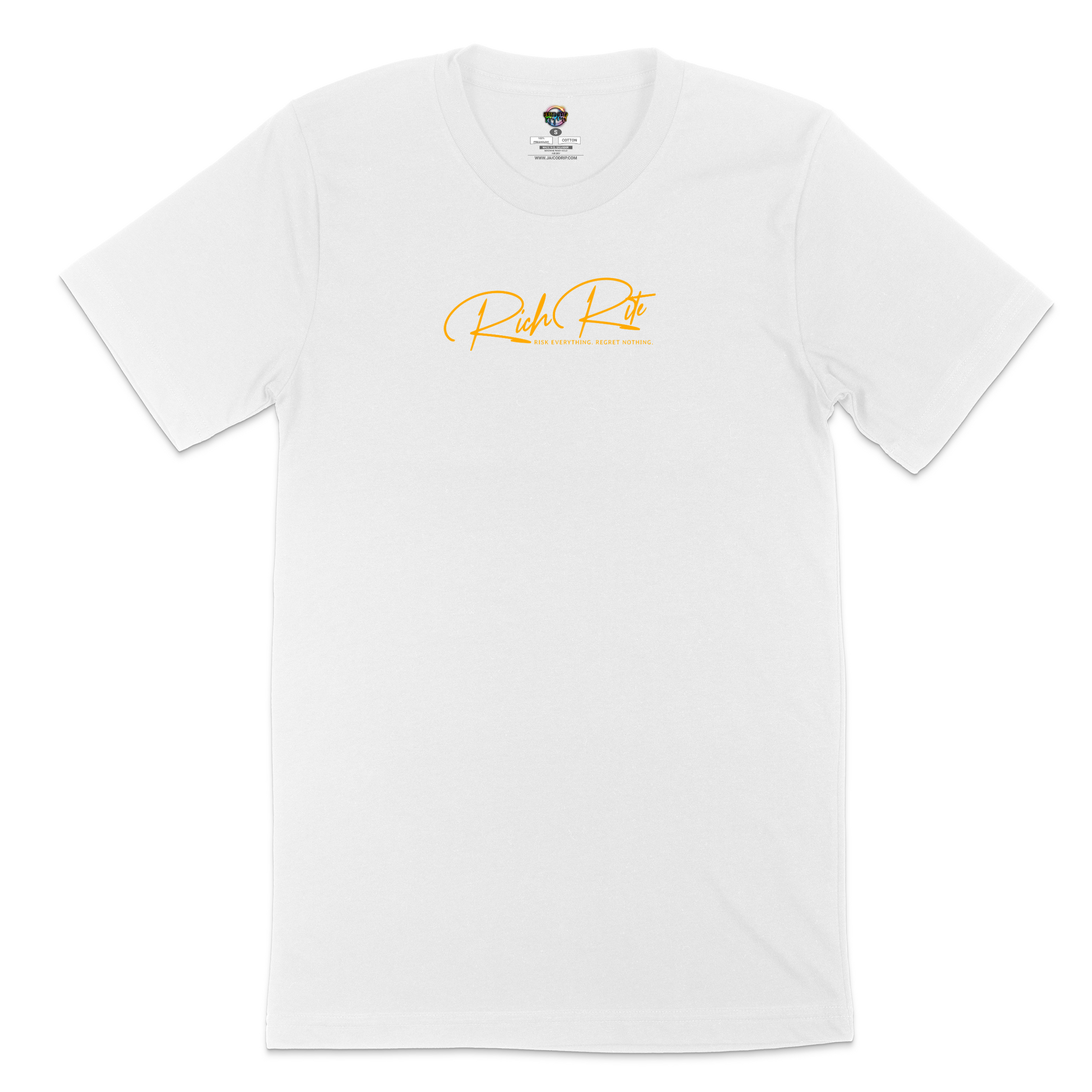 Rich Rite Risk Everything, Regret Nothing Unisex T-Shirt