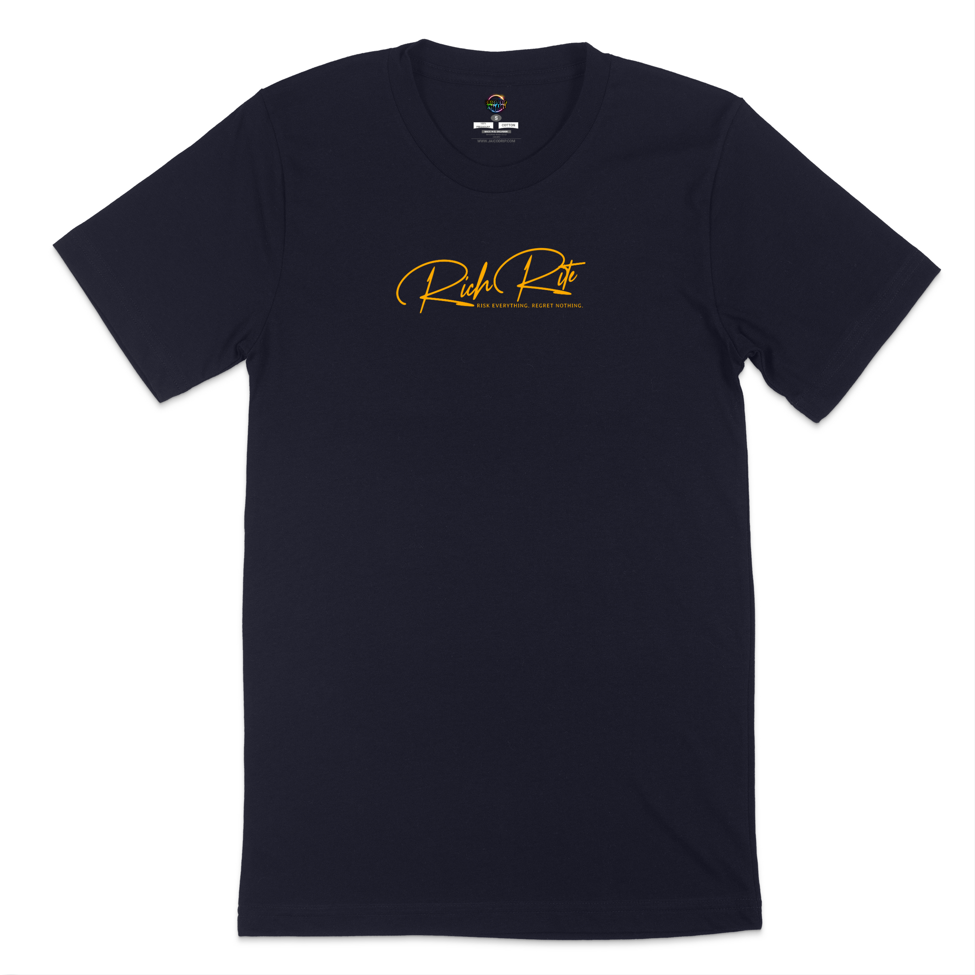 Rich Rite Risk Everything, Regret Nothing Unisex T-Shirt