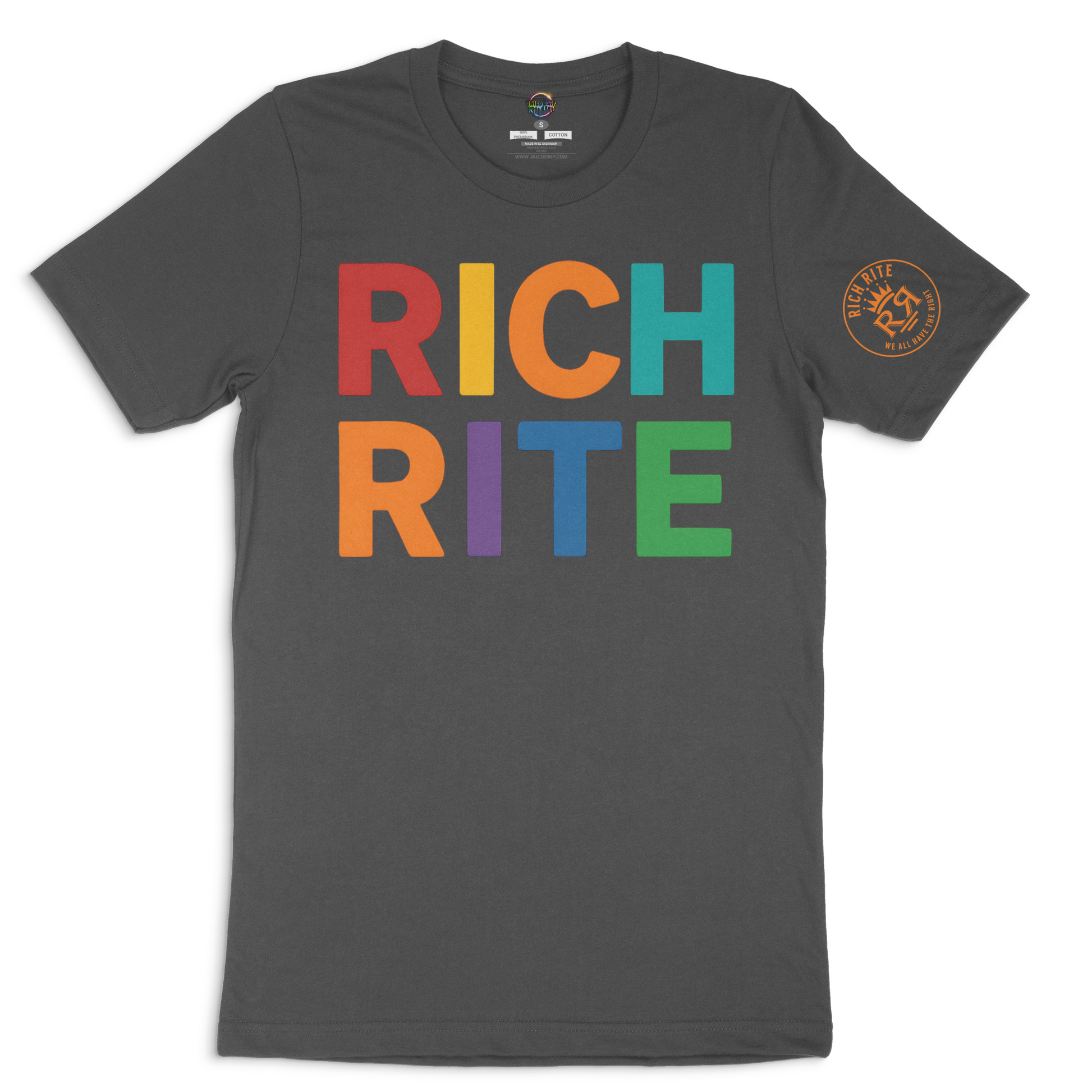 Rich Rite Colorful Logo Unisex T-Shirt