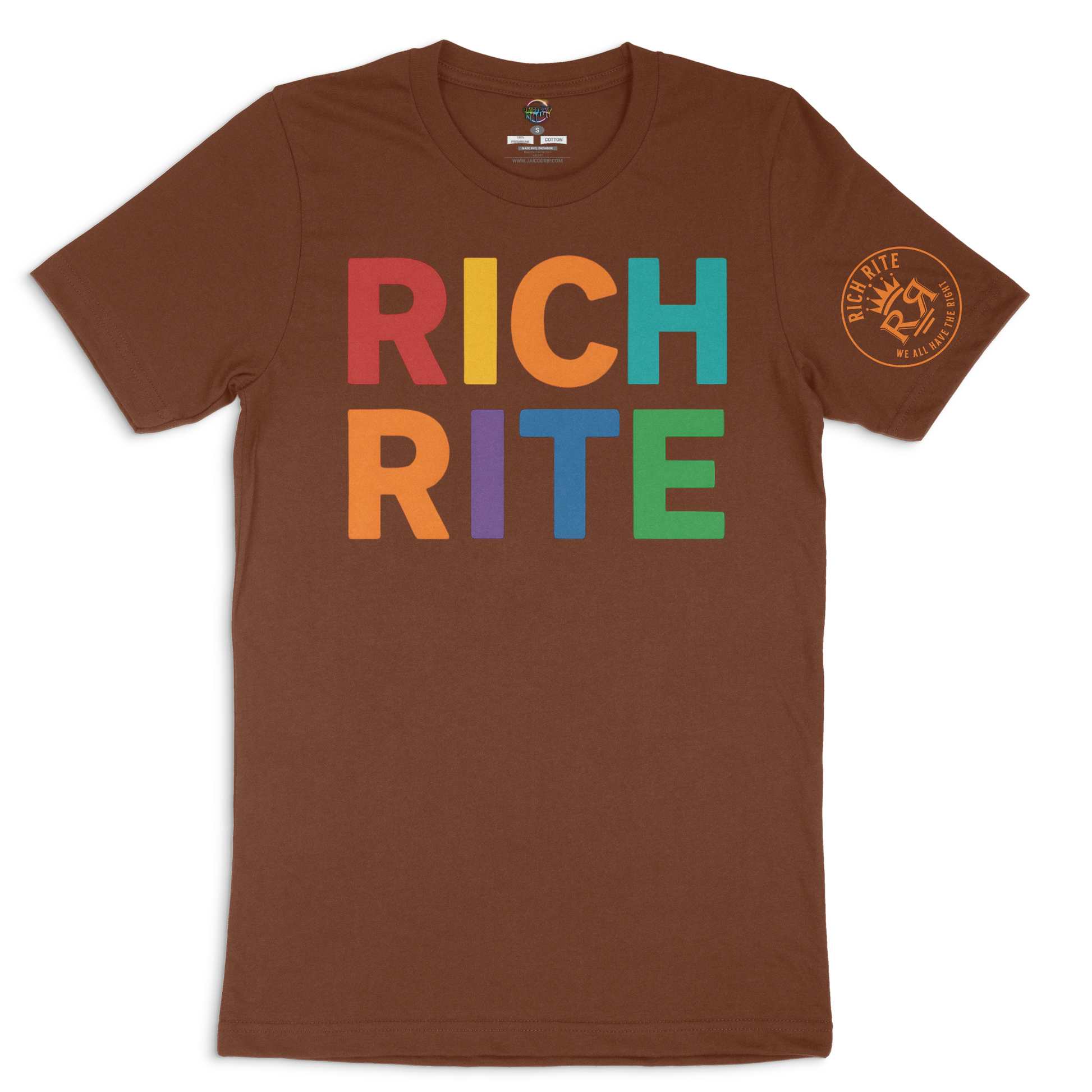 Rich Rite Colorful Logo Unisex T-Shirt