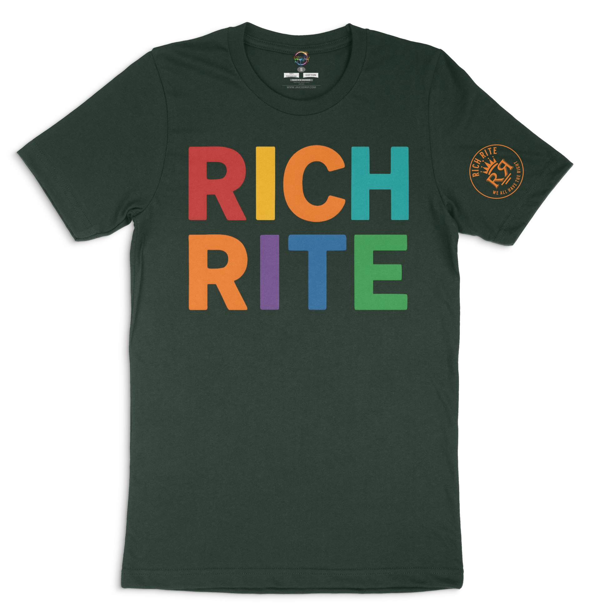 Rich Rite Colorful Logo Unisex T-Shirt