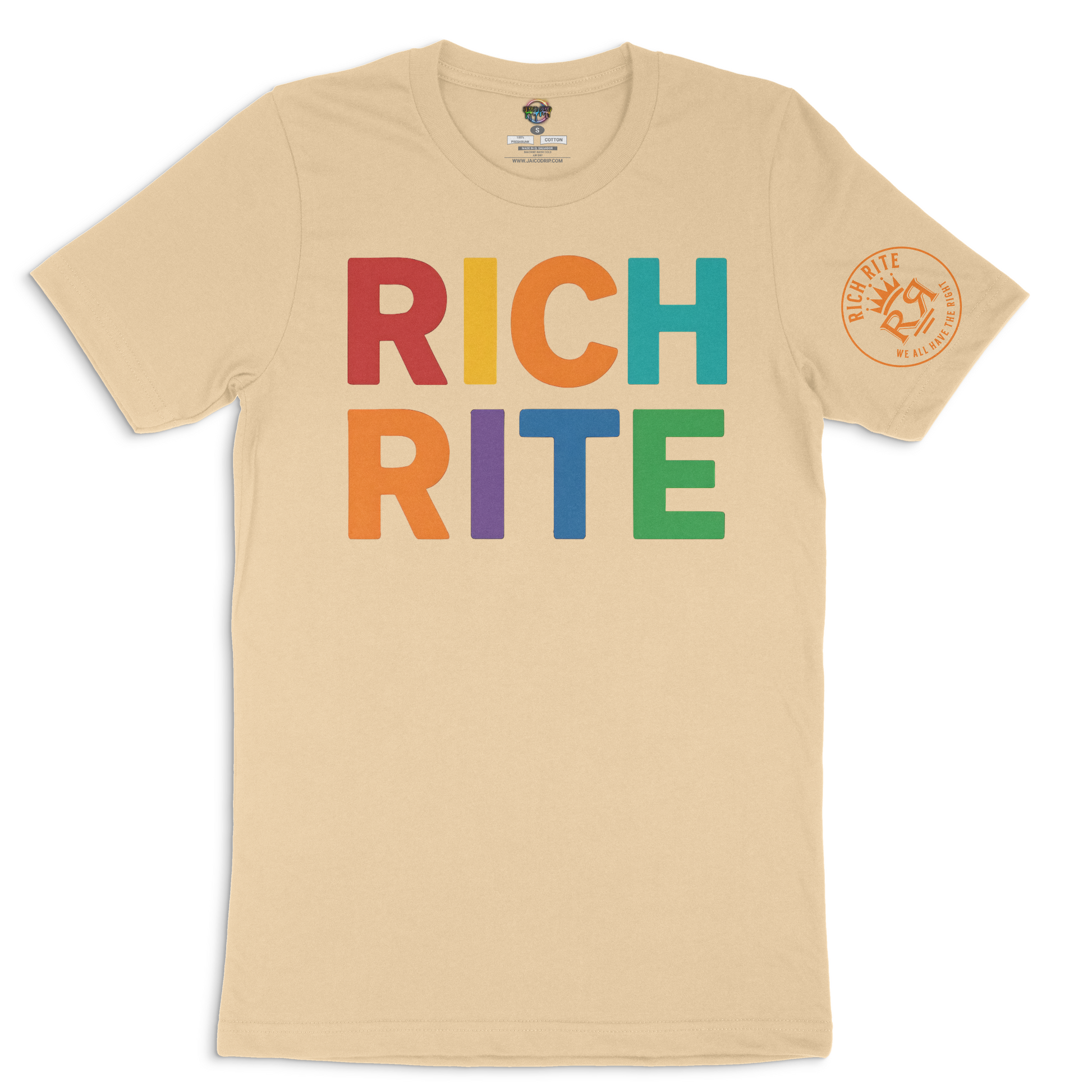 Rich Rite Colorful Logo Unisex T-Shirt