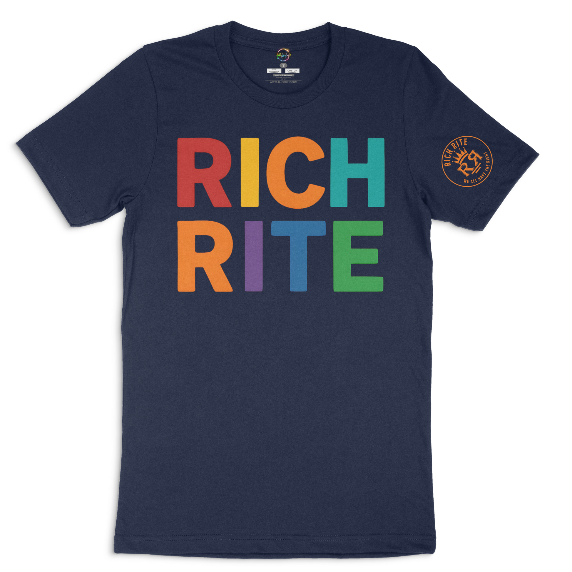 Rich Rite Colorful Logo Unisex T-Shirt