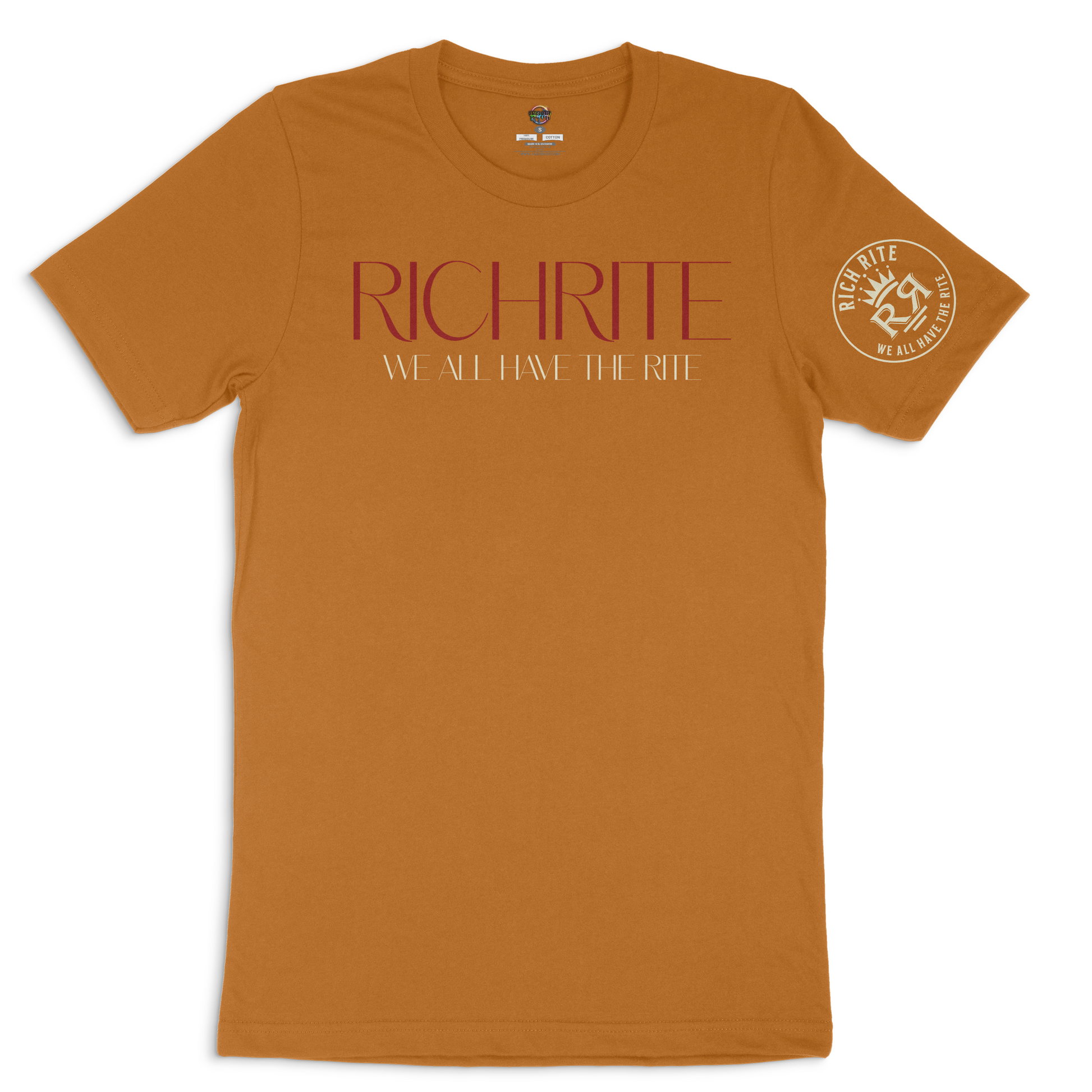Rich Rite Burgundy Unisex T-Shirt
