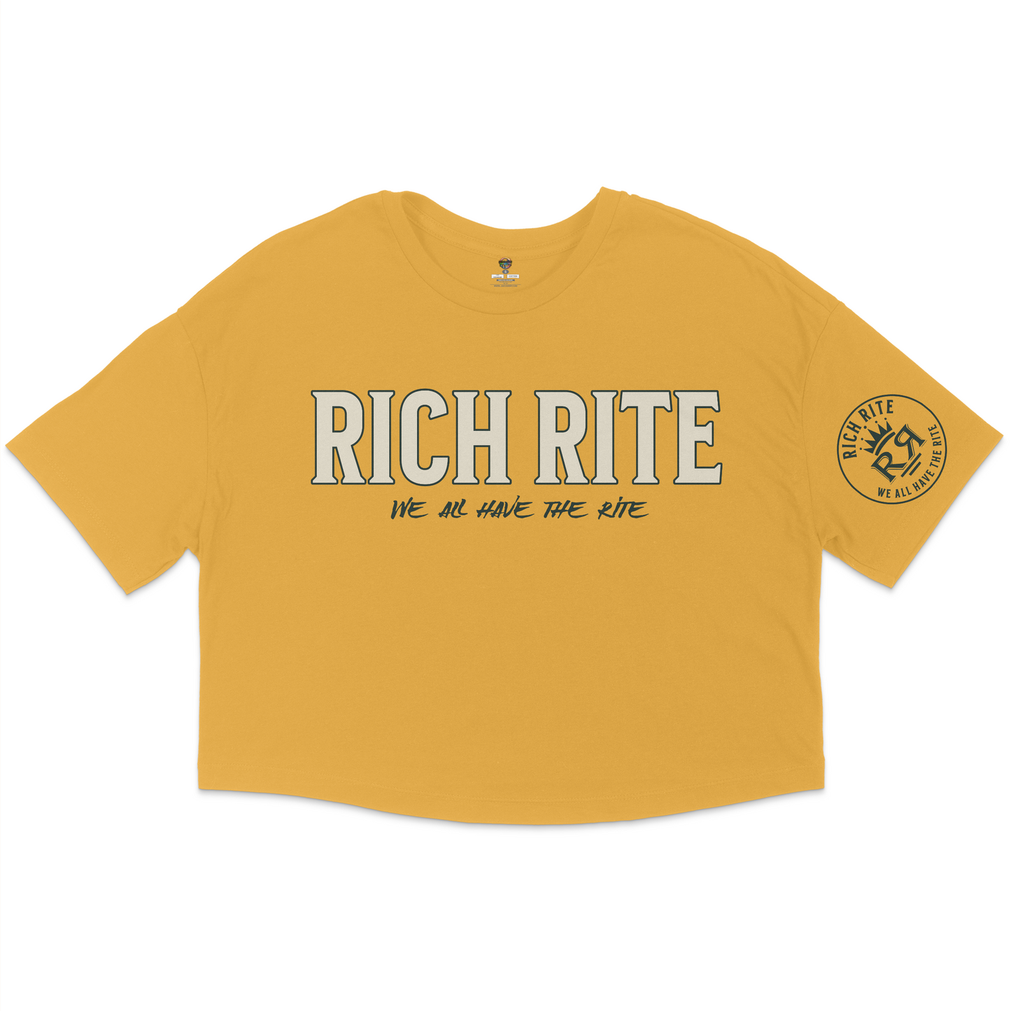 Rich Rite Jersey Cropped T-Shirt