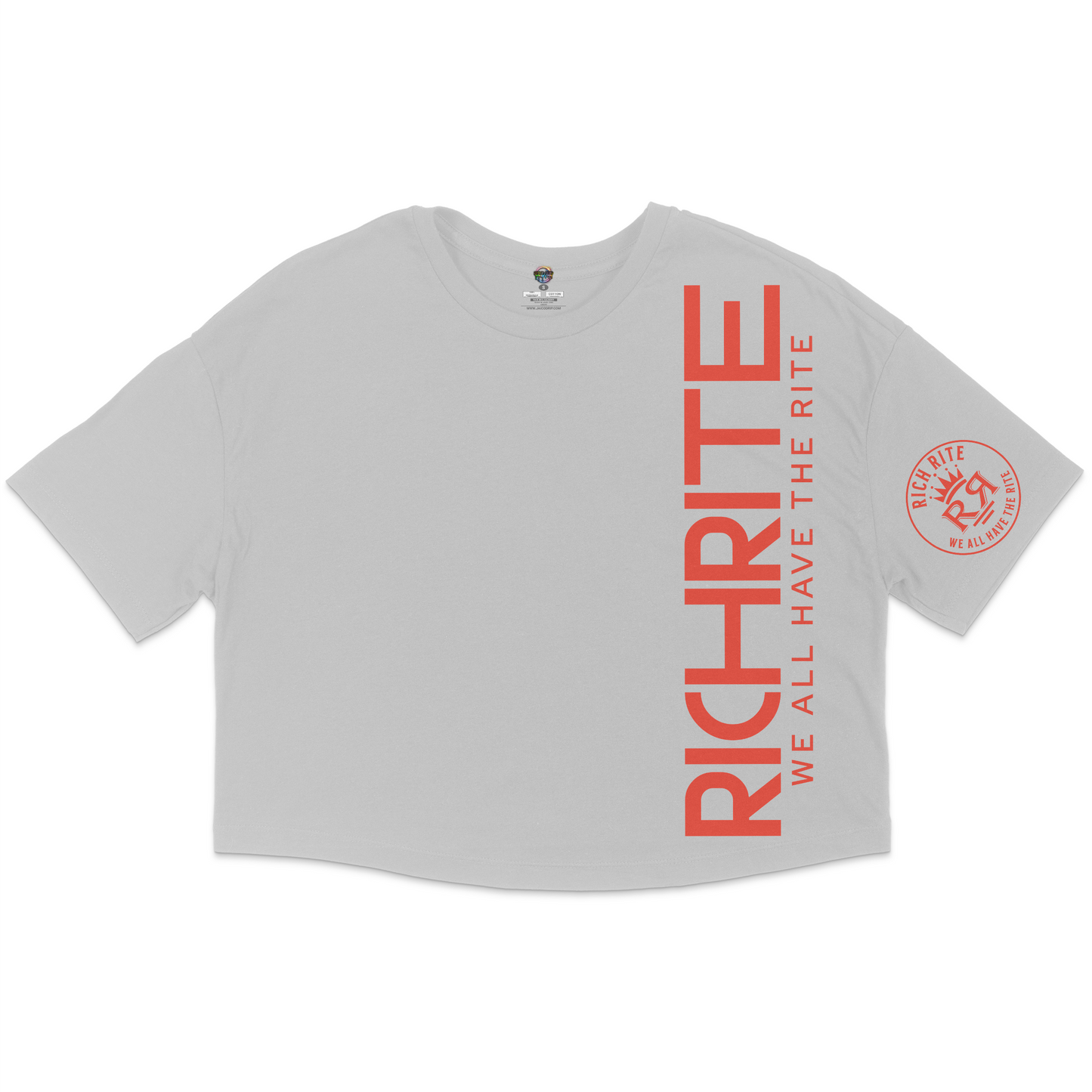 Rich Rite Jersey Cropped T-Shirt