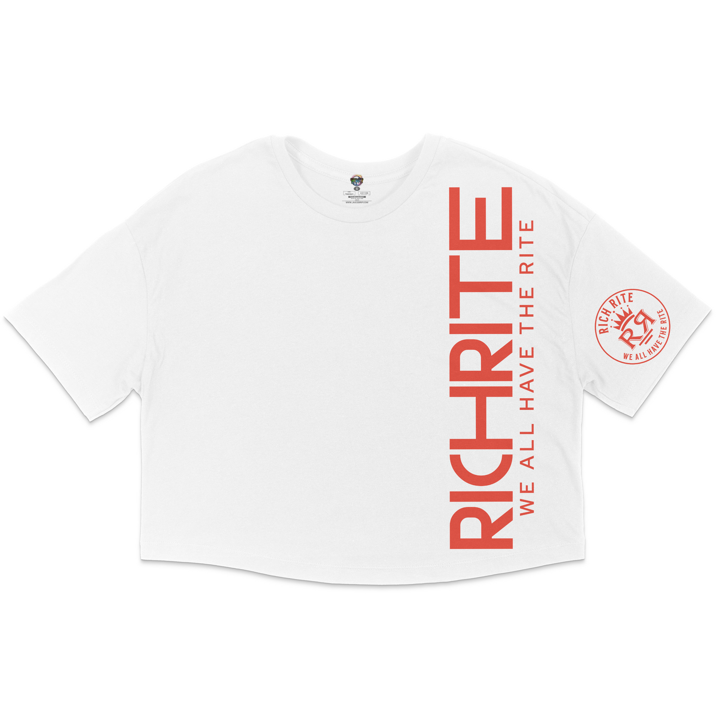 Rich Rite Jersey Cropped T-Shirt