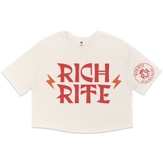 Rich Rite Jersey Cropped T-Shirt