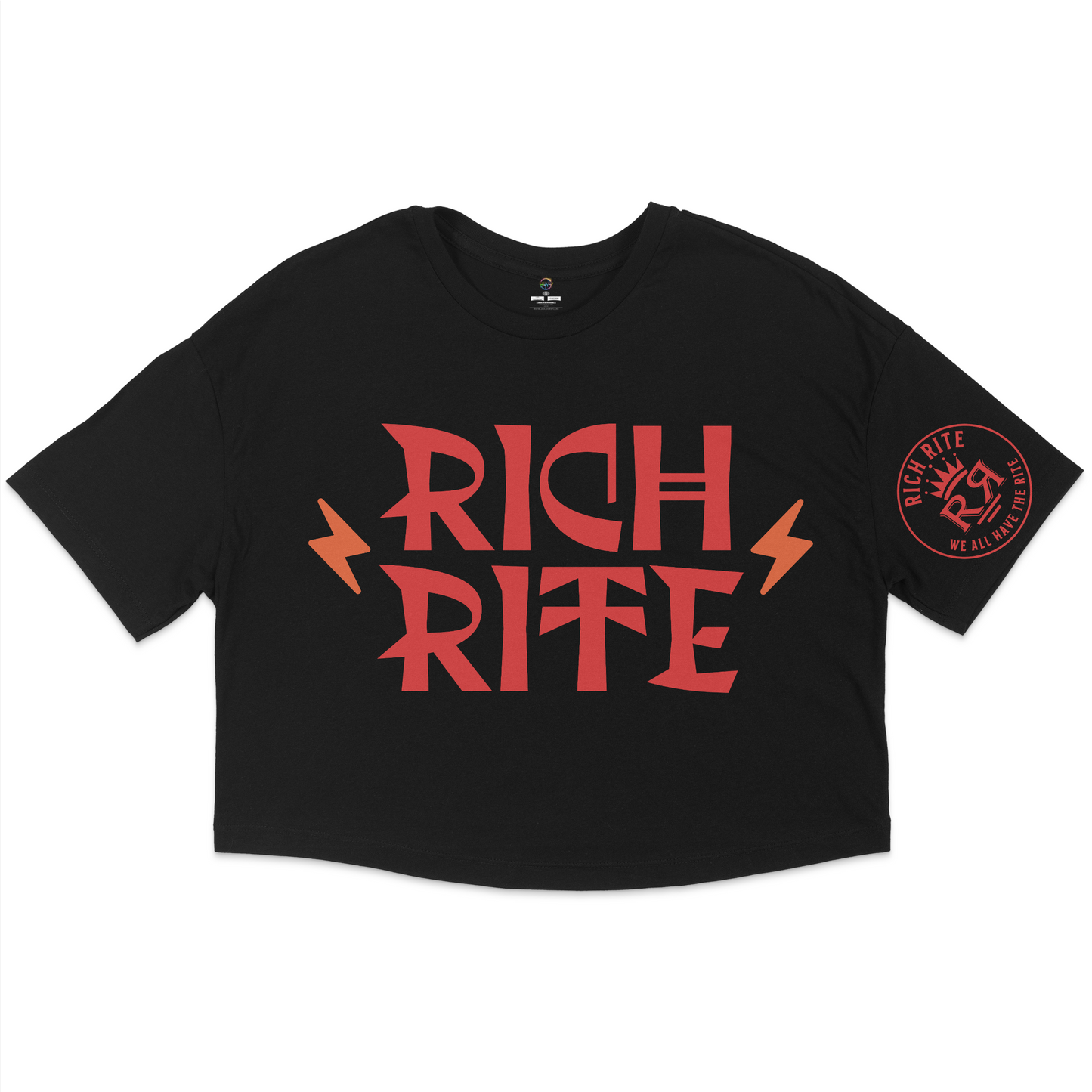 Rich Rite Jersey Cropped T-Shirt