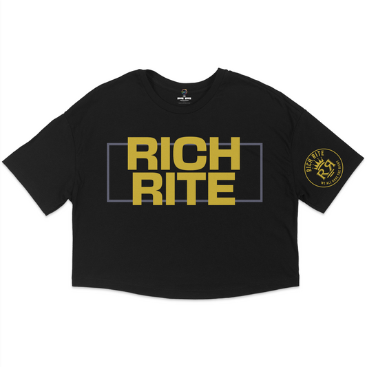 Rich Rite Jersey Cropped T-Shirt