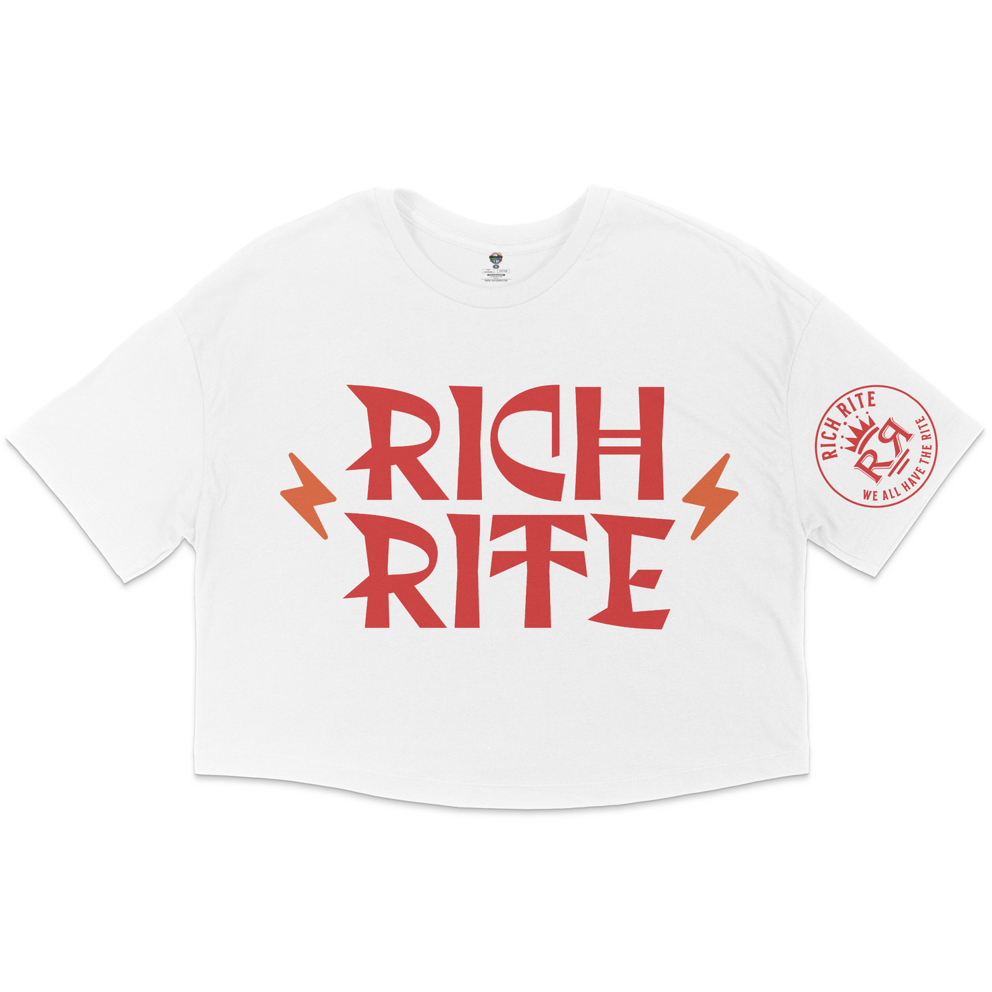 Rich Rite Jersey Cropped T-Shirt