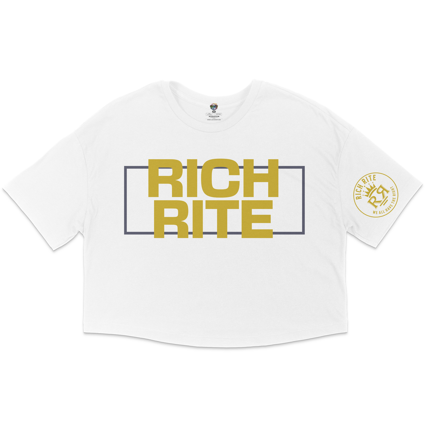 Rich Rite Jersey Cropped T-Shirt