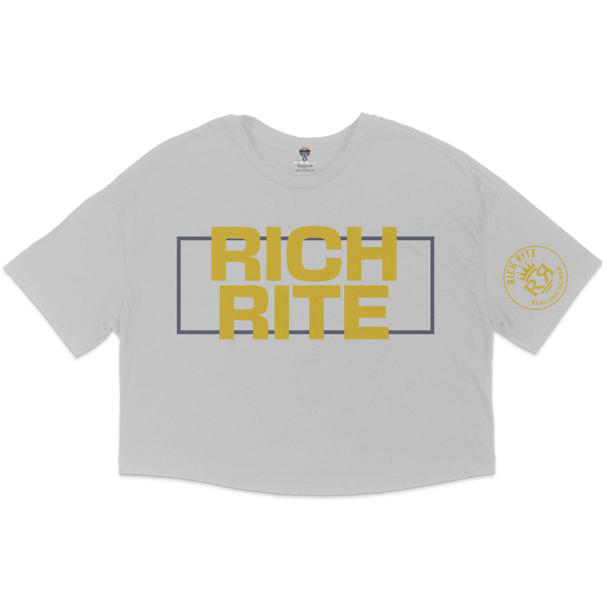 Rich Rite Jersey Cropped T-Shirt