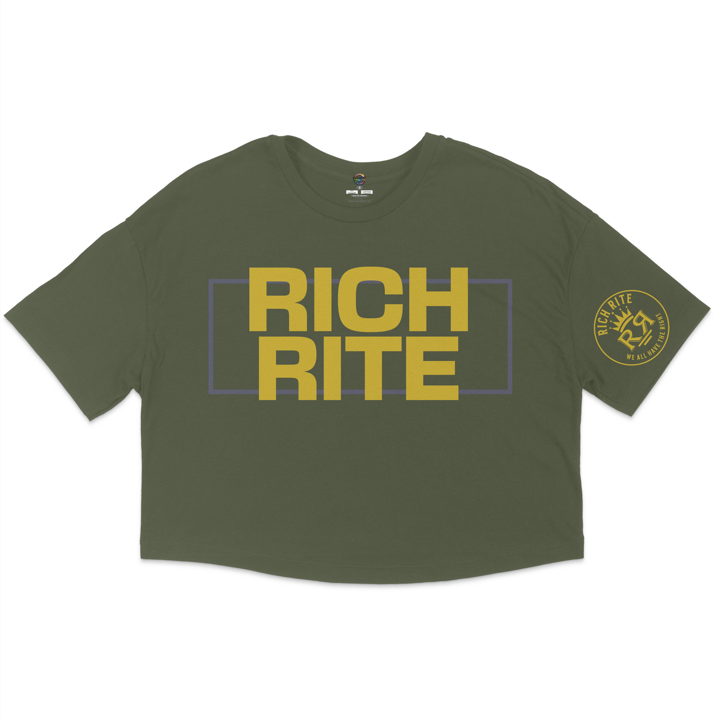 Rich Rite Jersey Cropped T-Shirt