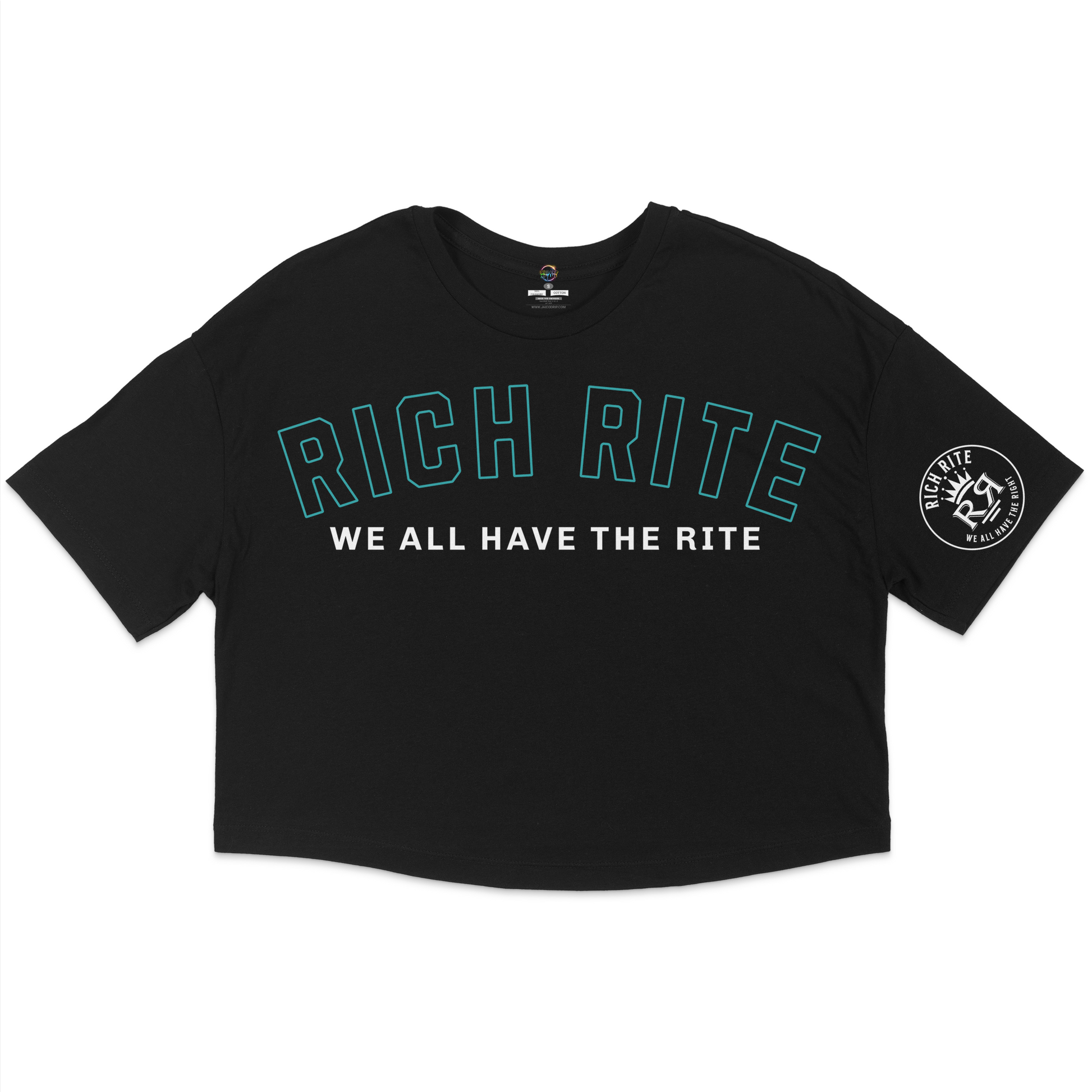 Rich Rite We All Have The Rite Jersey Cropped T-Shirt