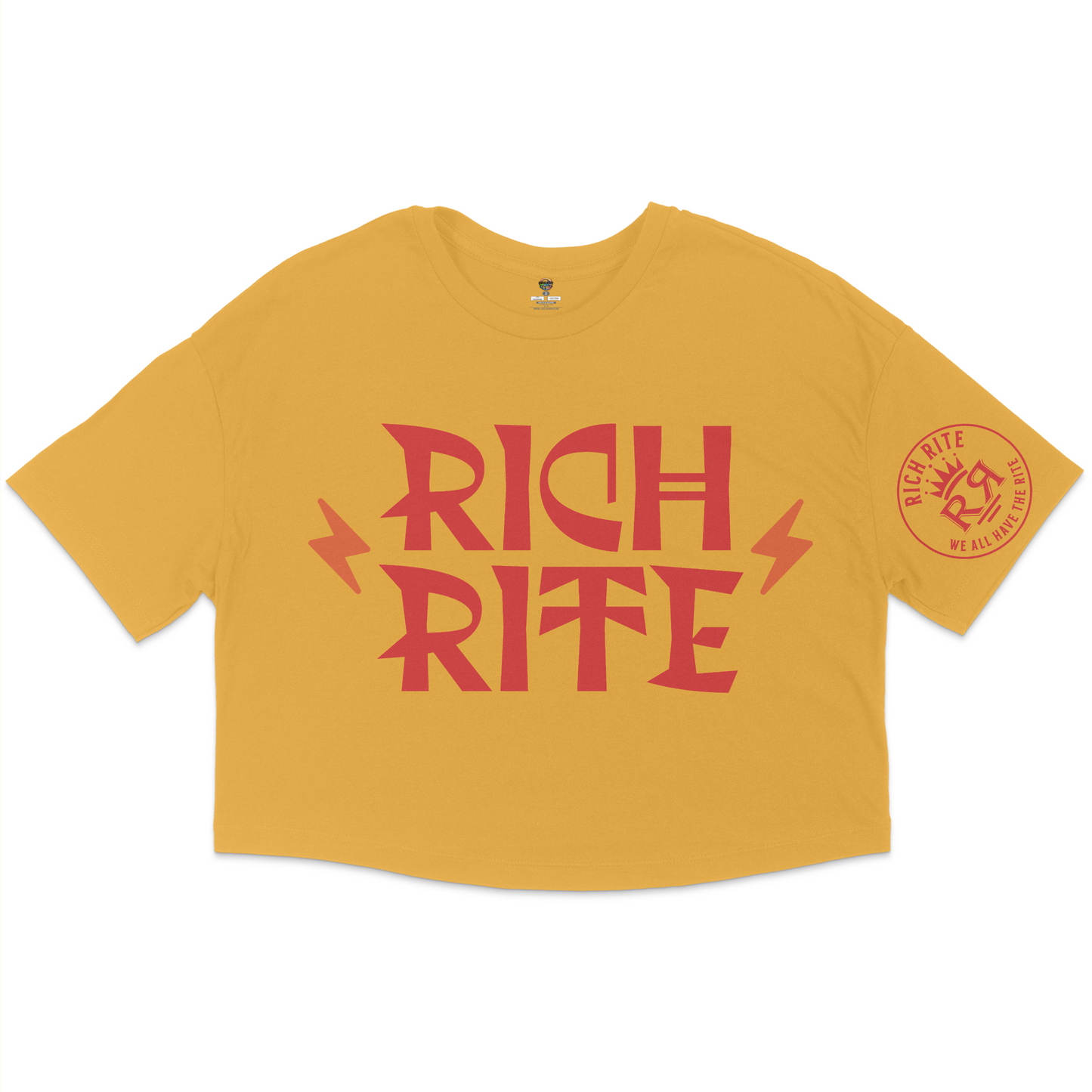 Rich Rite Jersey Cropped T-Shirt