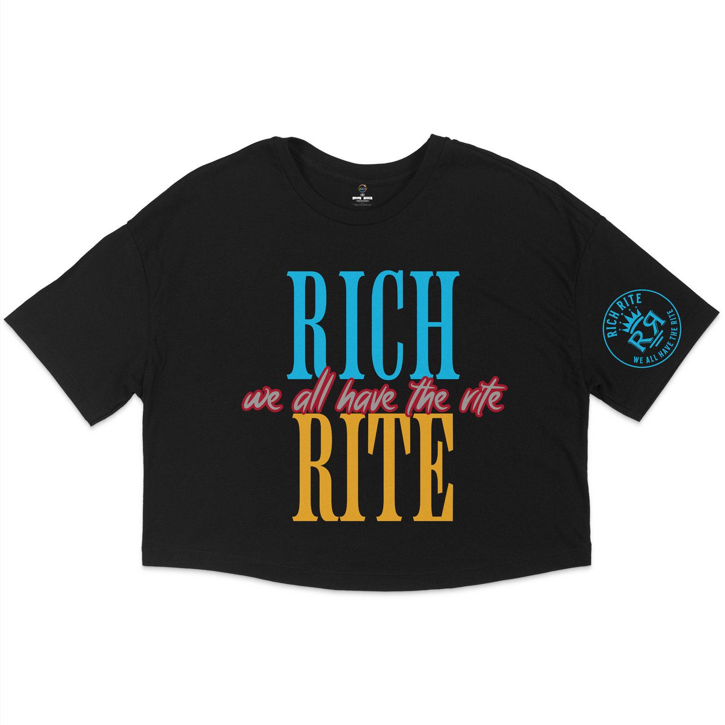 Rich Rite Jersey Cropped T-Shirt