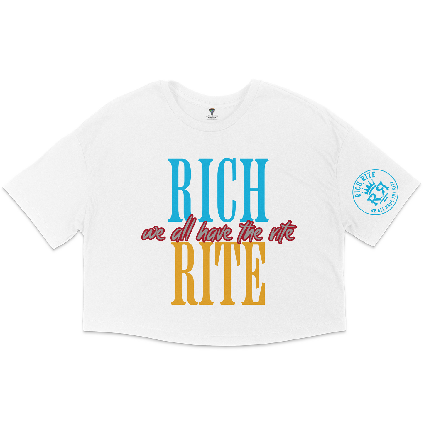 Rich Rite Jersey Cropped T-Shirt