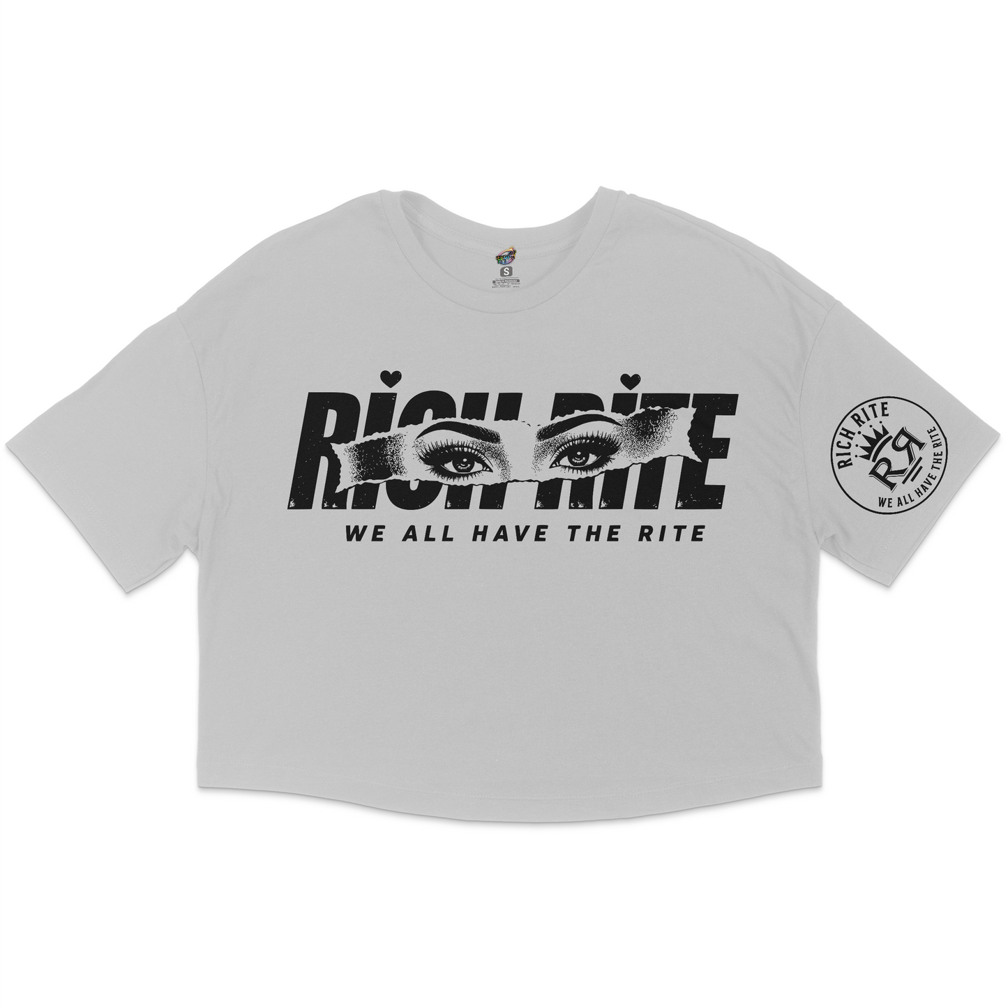 Rich Rite Jersey Cropped T-Shirt