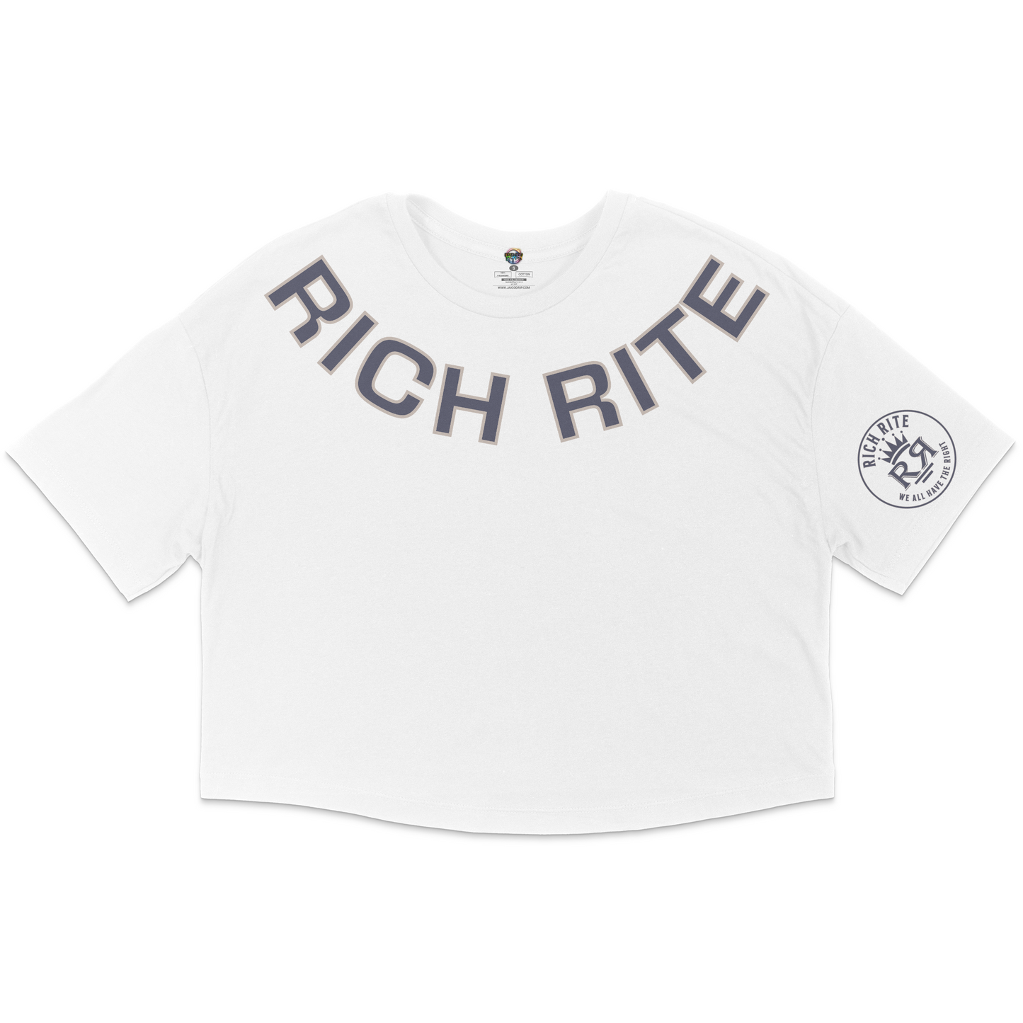 Rich Rite Jersey Cropped T-Shirt