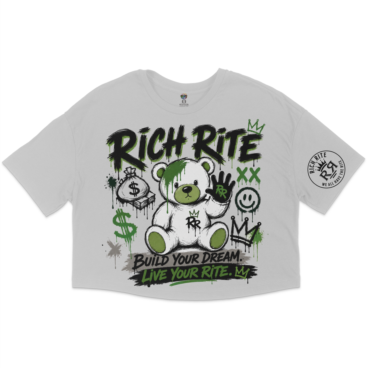 Rich Rite Jersey Cropped T-Shirt