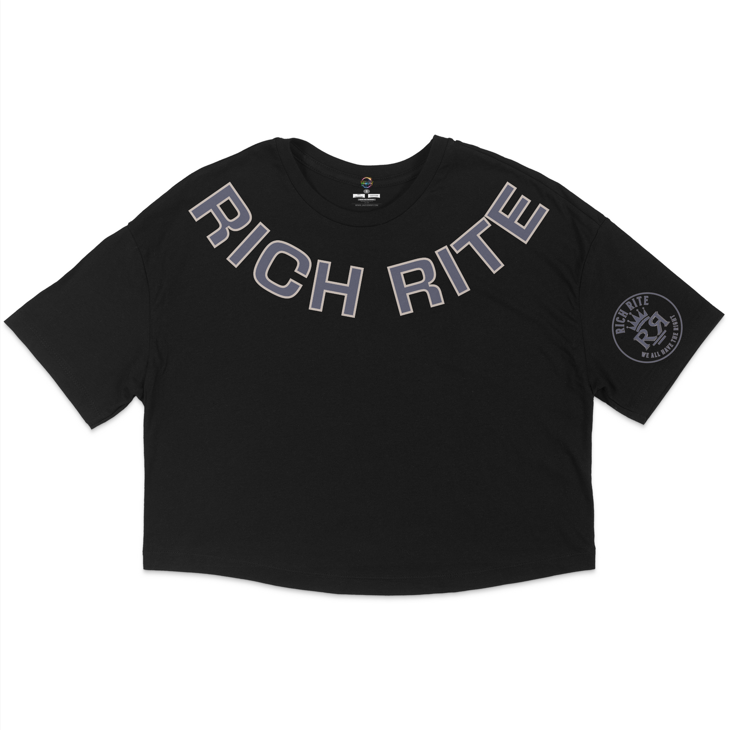 Rich Rite Jersey Cropped T-Shirt
