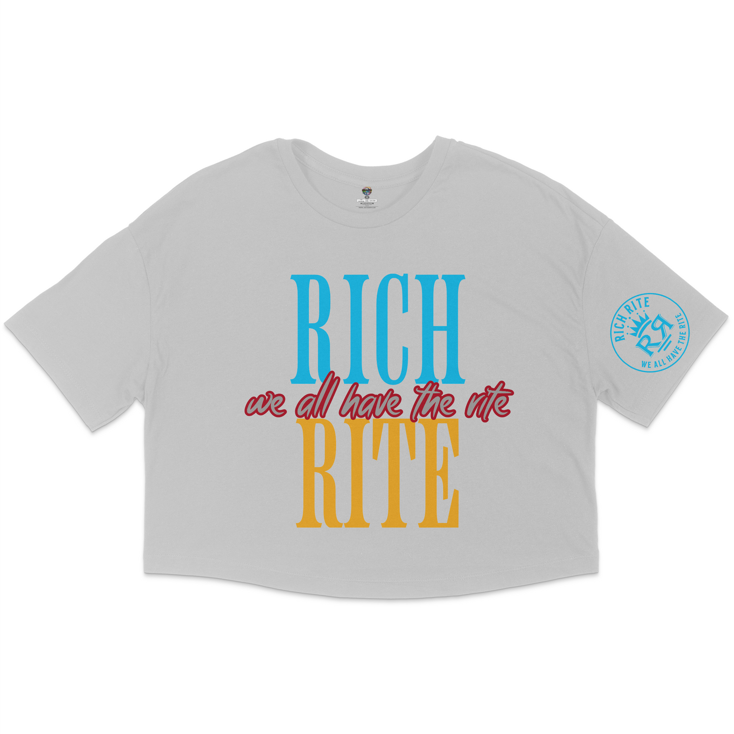 Rich Rite Jersey Cropped T-Shirt