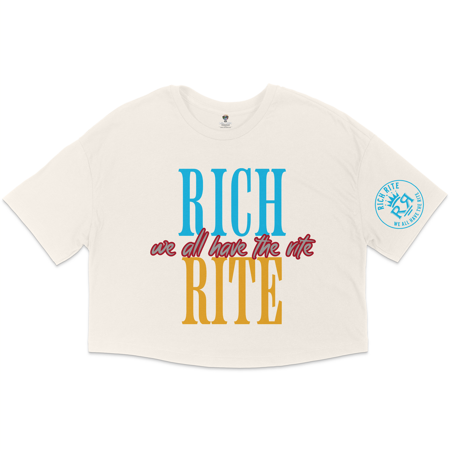 Rich Rite Jersey Cropped T-Shirt