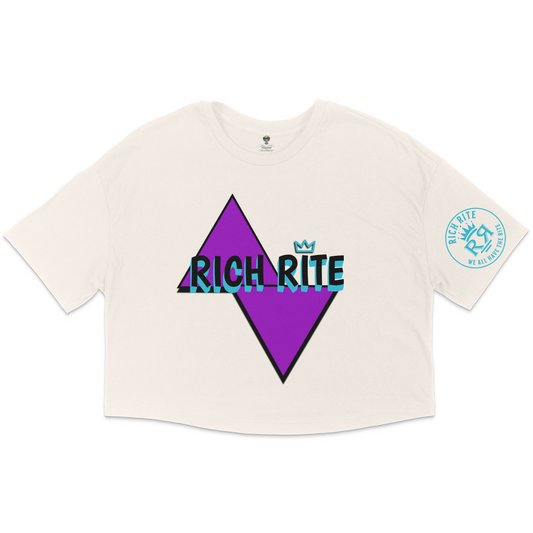 Rich Rite Jersey Cropped T-Shirt