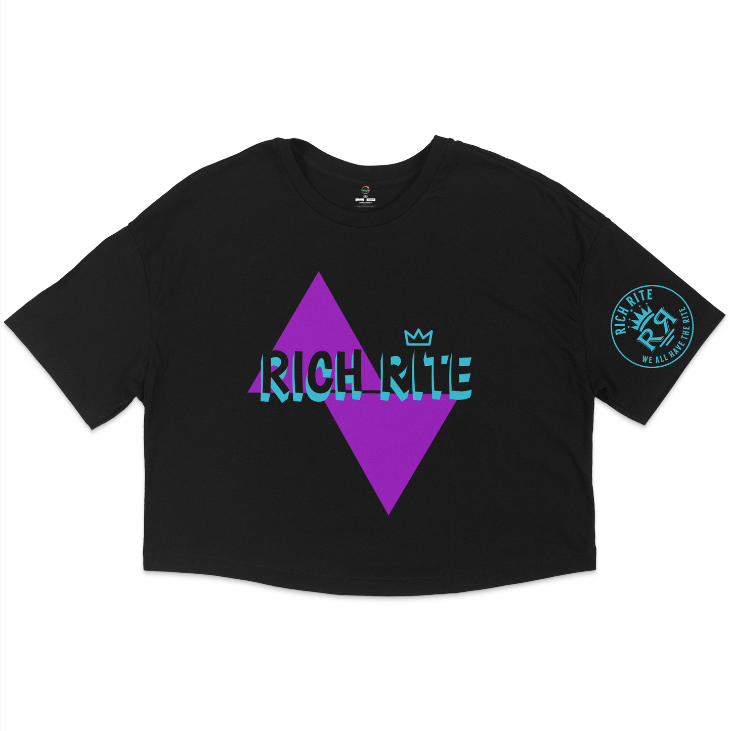 Rich Rite Jersey Cropped T-Shirt