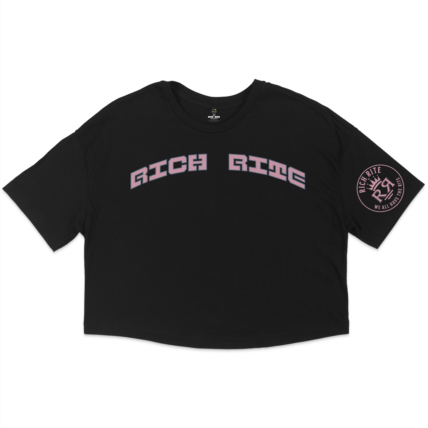 Rich Rite Jersey Cropped T-Shirt