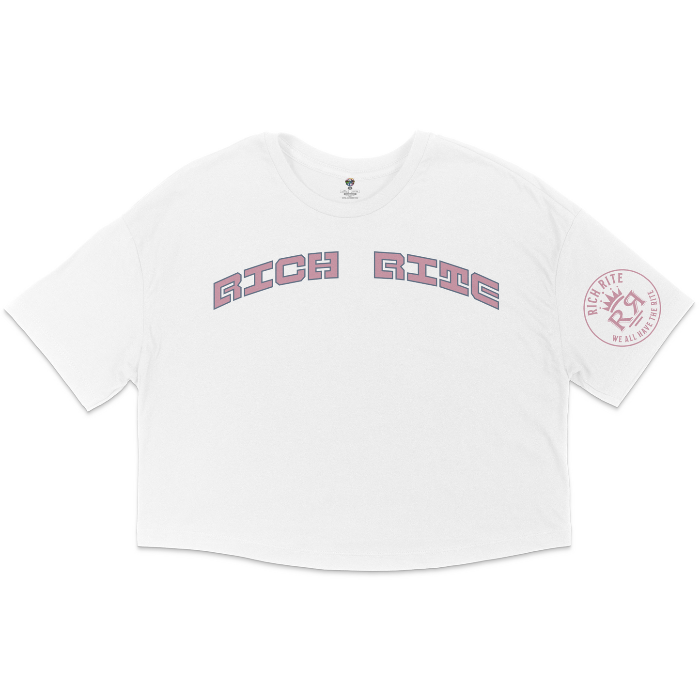 Rich Rite Jersey Cropped T-Shirt