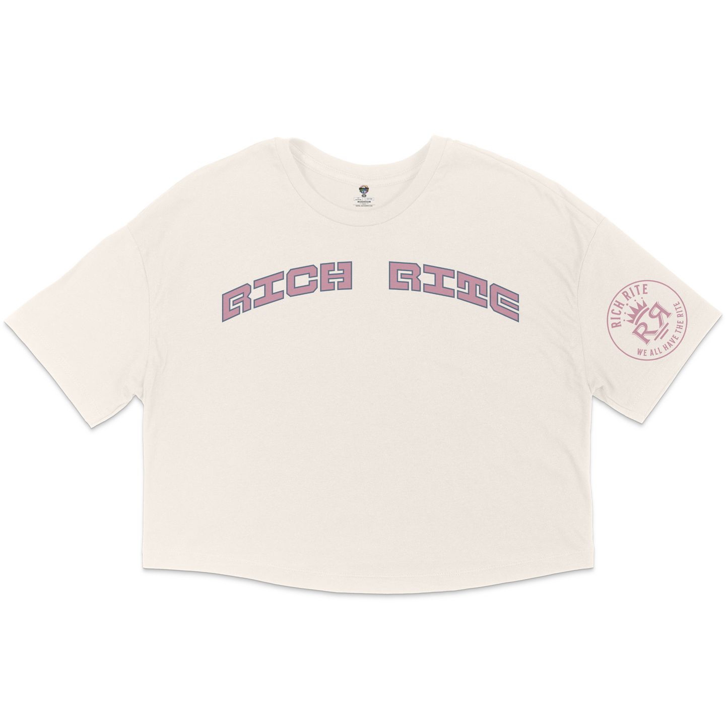 Rich Rite Jersey Cropped T-Shirt