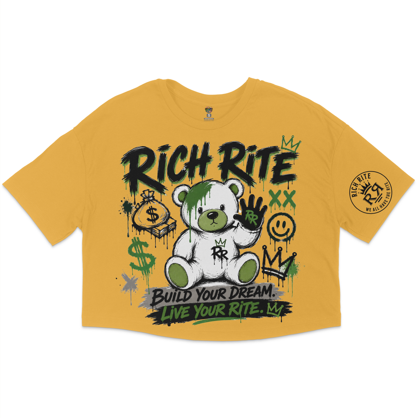 Rich Rite Jersey Cropped T-Shirt