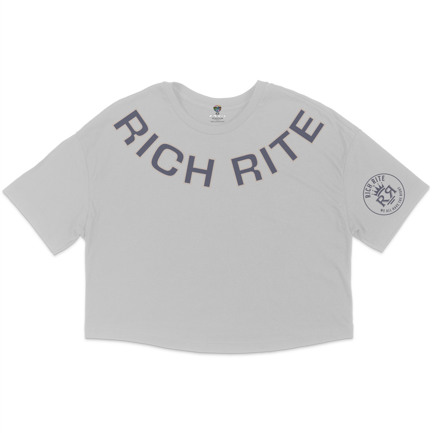 Rich Rite Jersey Cropped T-Shirt