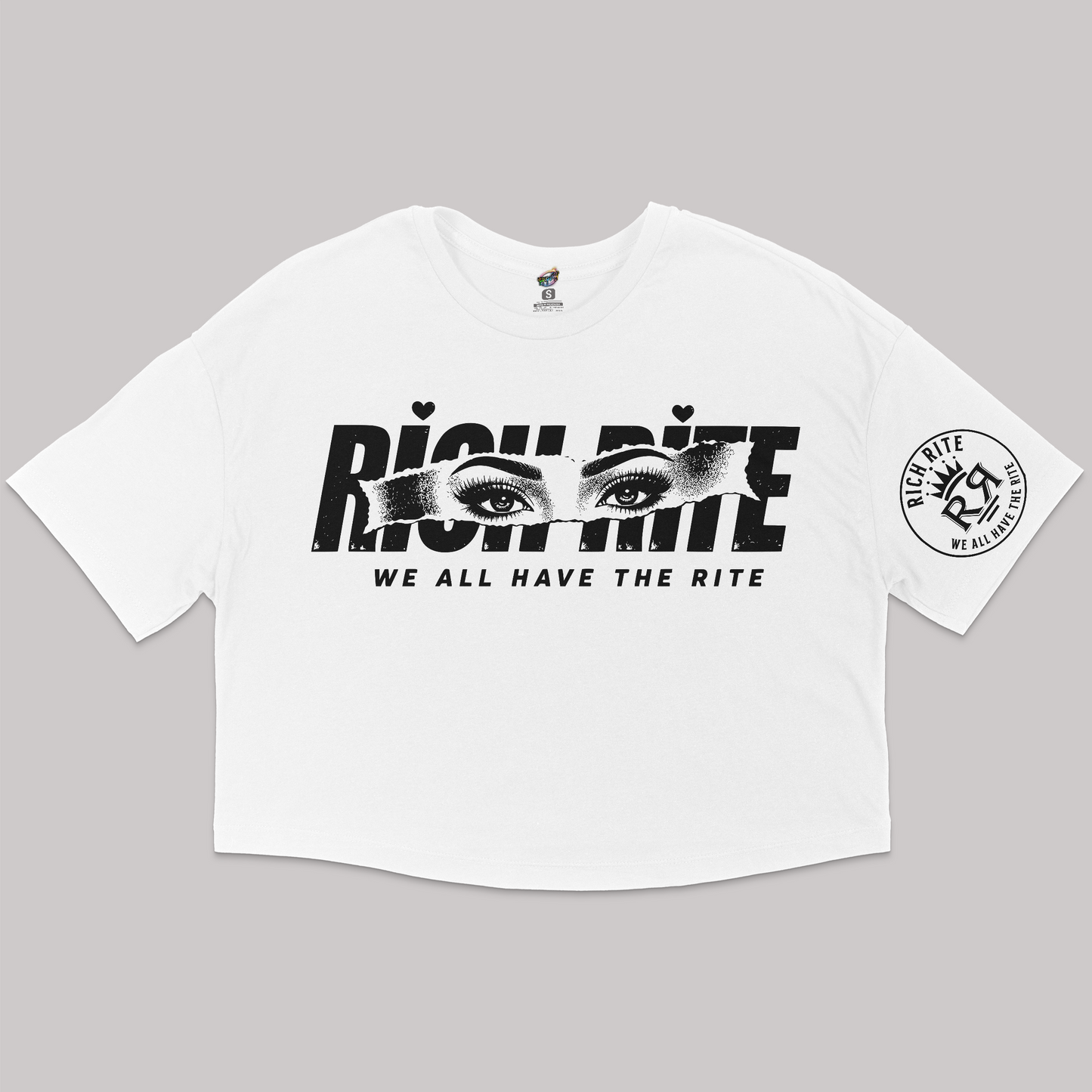 Rich Rite Jersey Cropped T-Shirt
