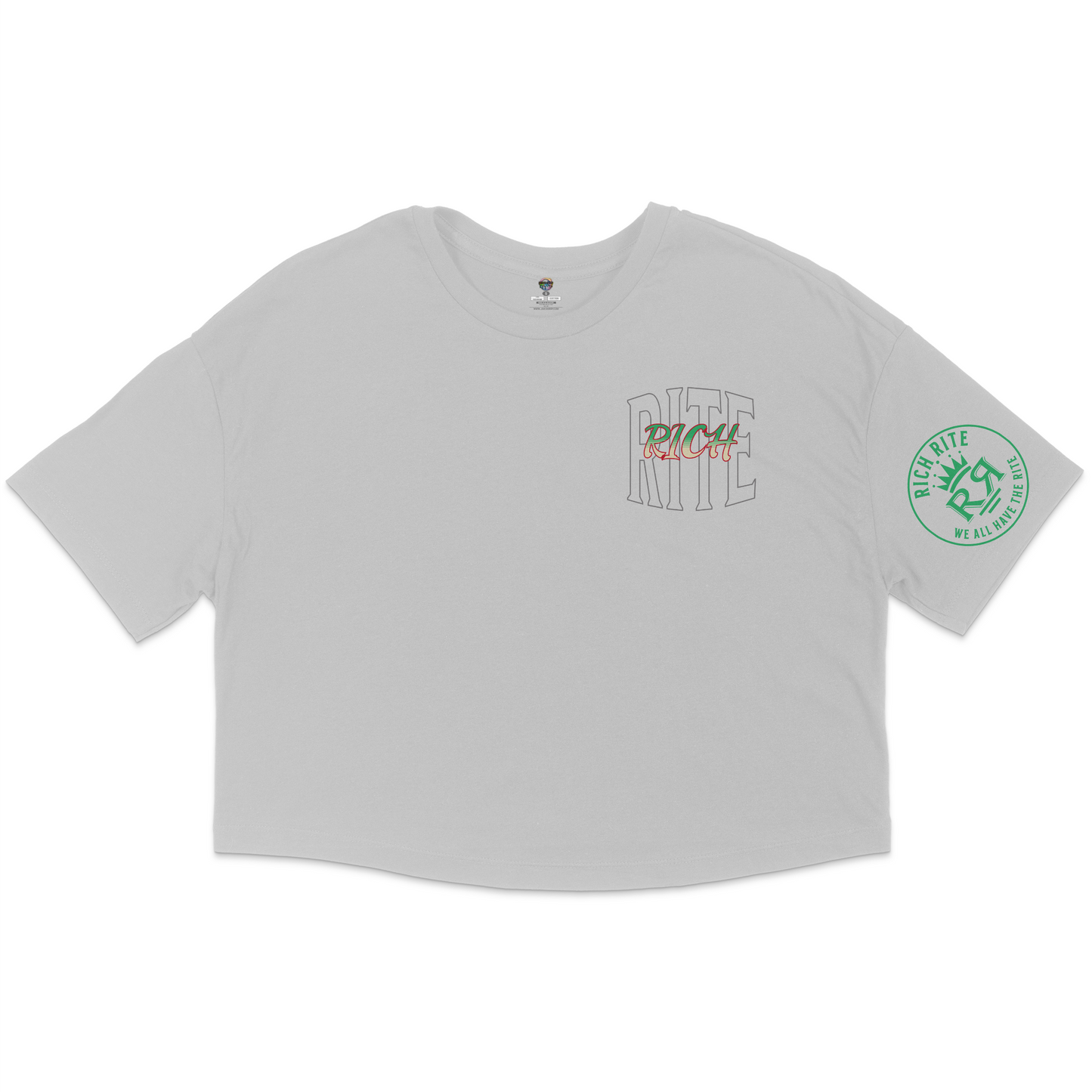 Rich Rite Jersey Cropped T-Shirt