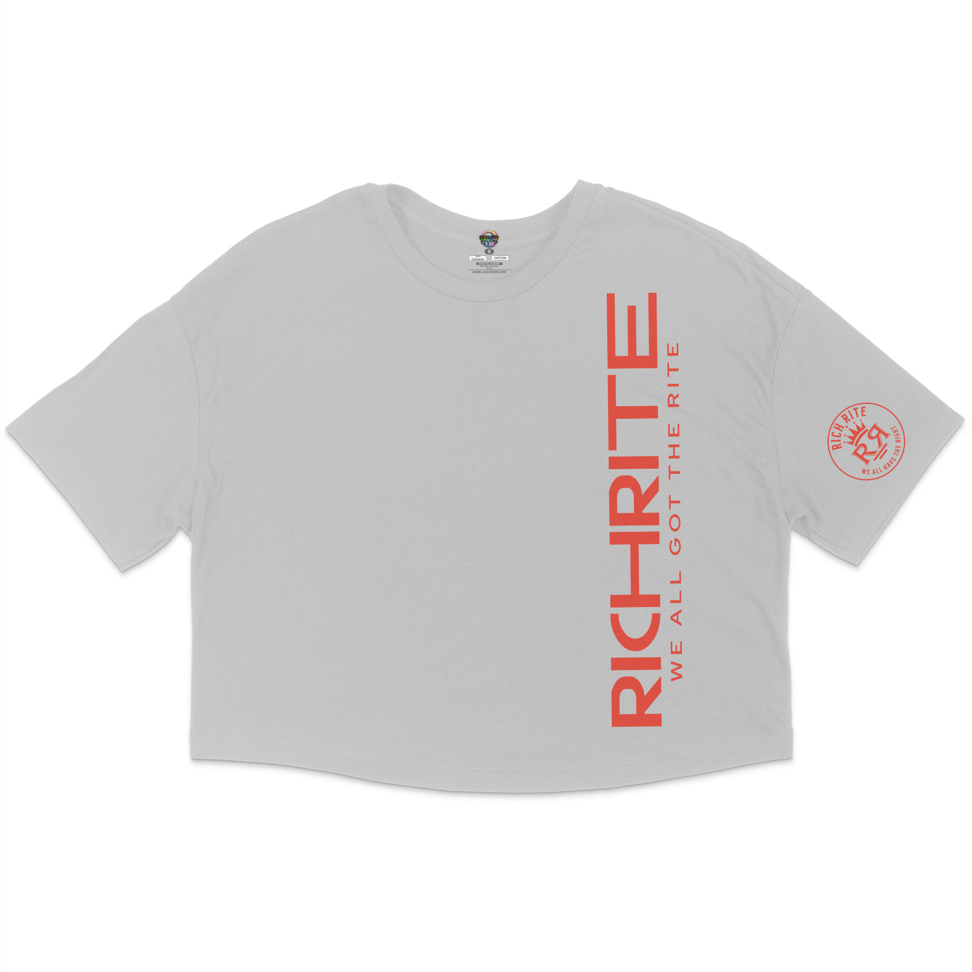 Rich Rite Jersey Cropped T-Shirt