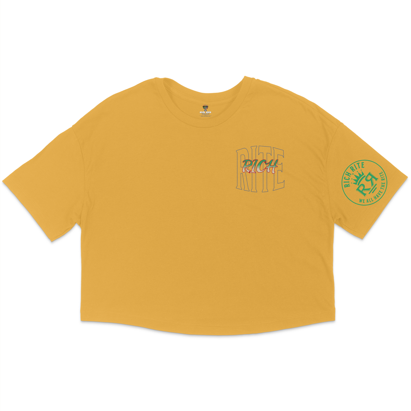 Rich Rite Jersey Cropped T-Shirt