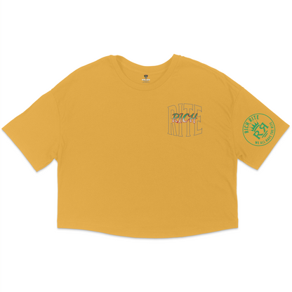 Rich Rite Jersey Cropped T-Shirt
