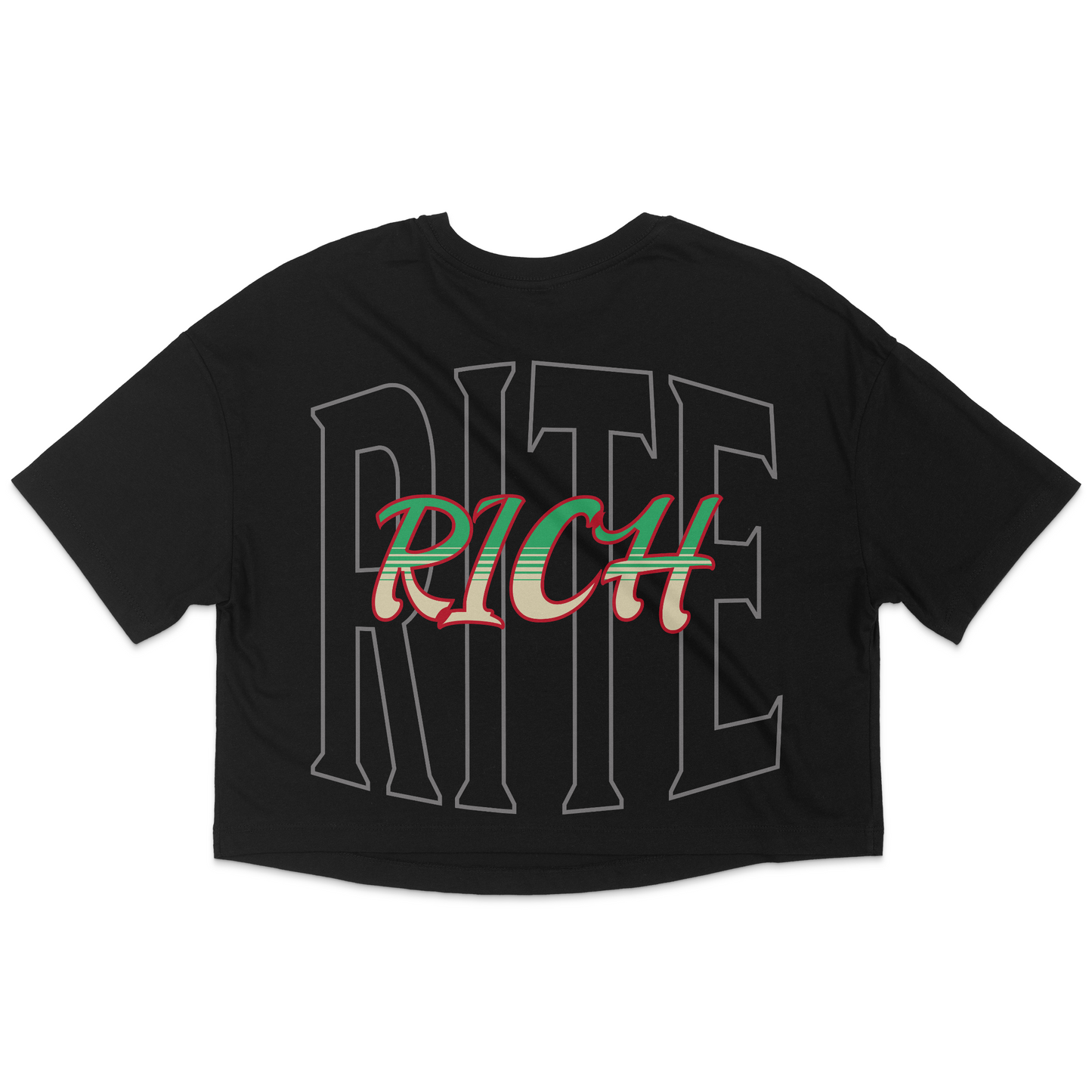 Rich Rite Jersey Cropped T-Shirt