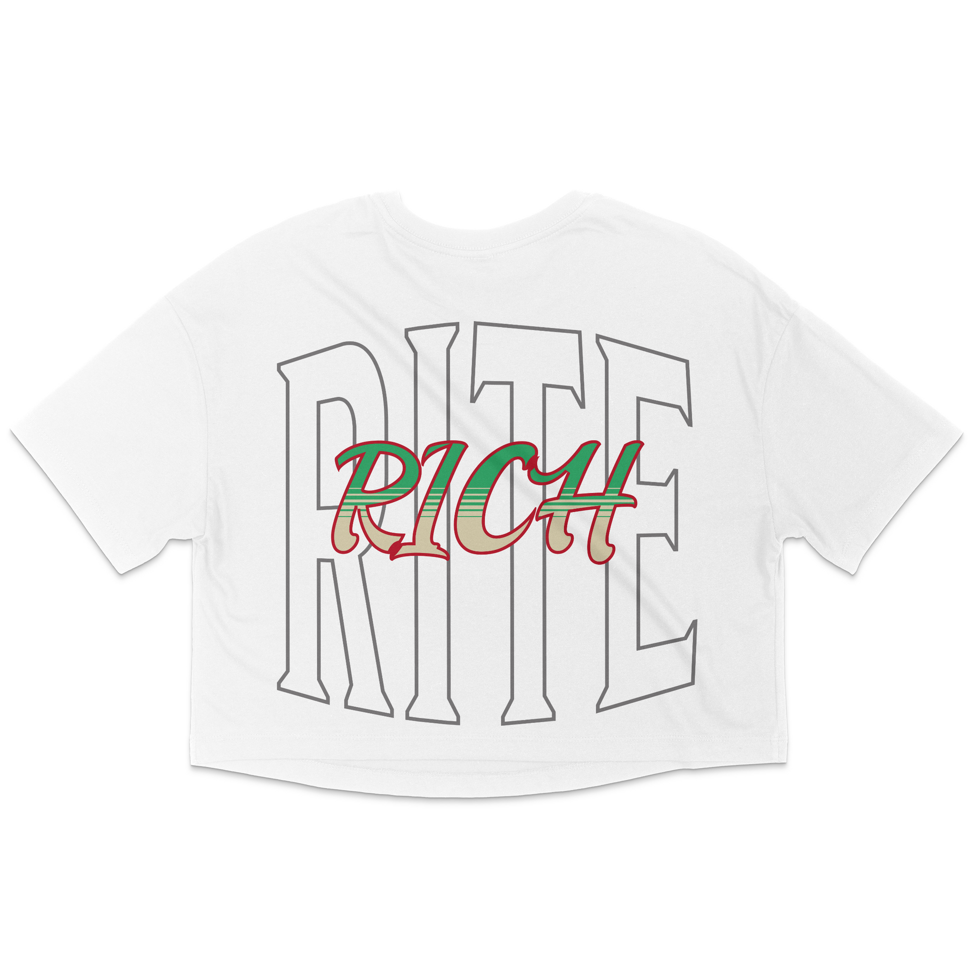 Rich Rite Jersey Cropped T-Shirt