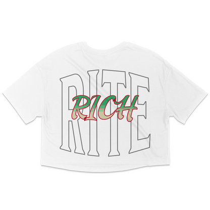Rich Rite Jersey Cropped T-Shirt