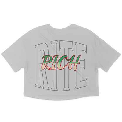 Rich Rite Jersey Cropped T-Shirt
