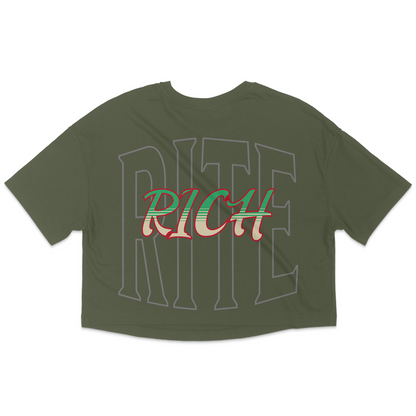 Rich Rite Jersey Cropped T-Shirt